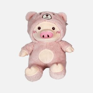 Plush Pig 30 cm soft cuddly toy side view - Baby Music
