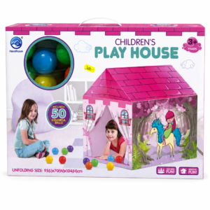 Tente de jeu pour enfant avec 50 balles colorées - Baby Music